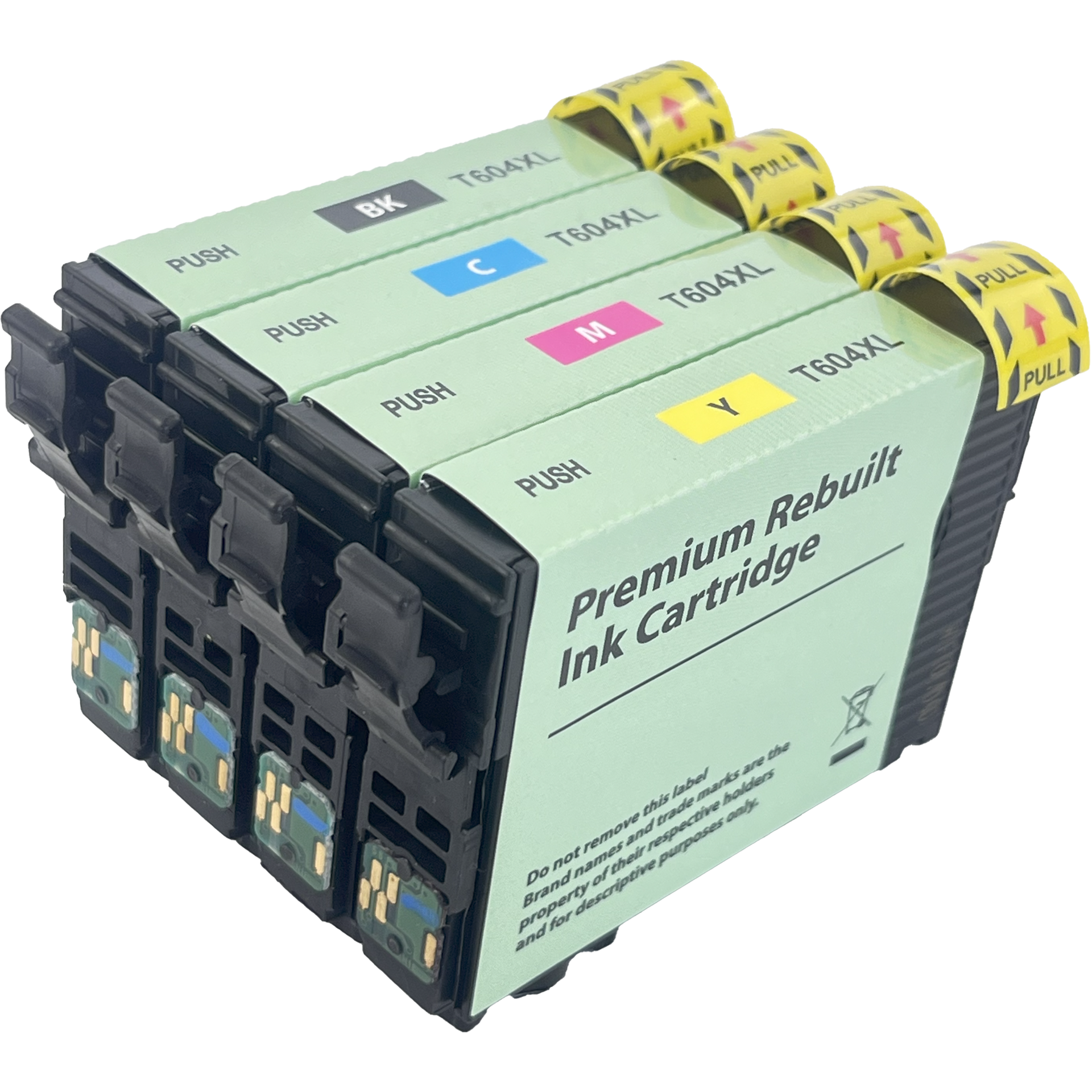 Rebuilt Druckerpatronen für Epson 604XL BKCMY 4er Set C13T10H64010 für Expression Home XP-3205