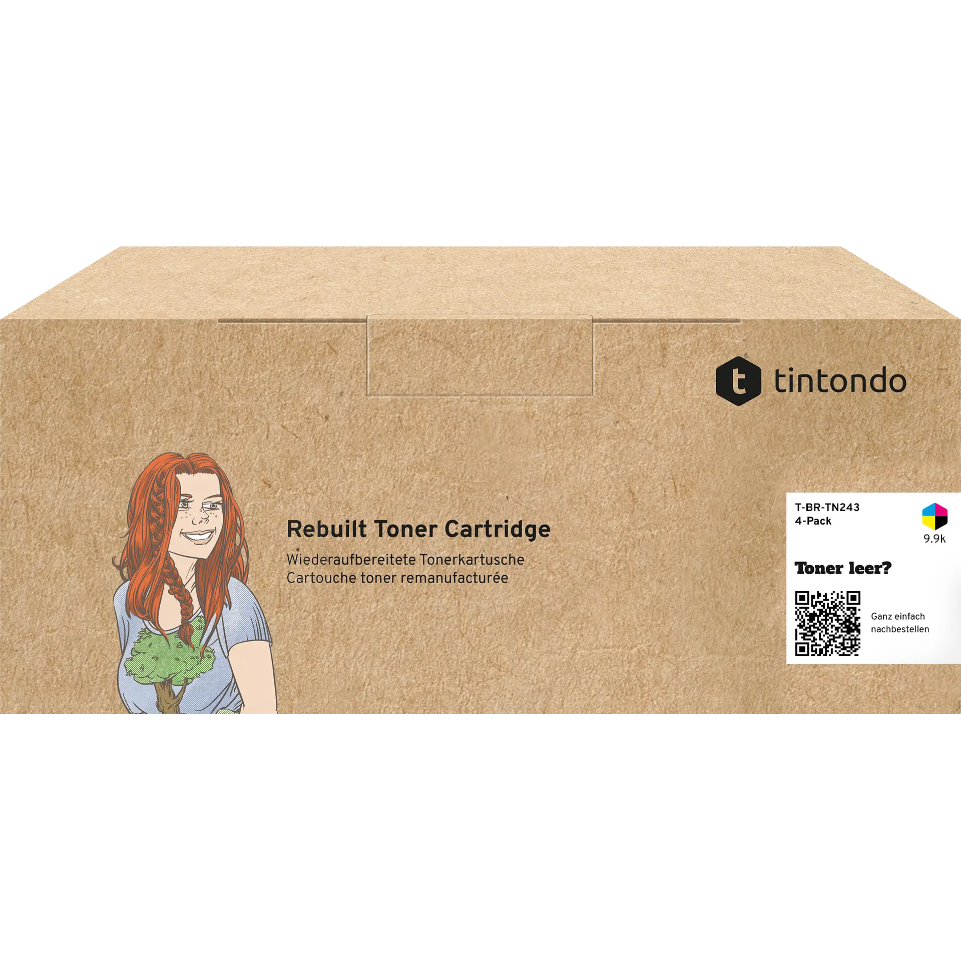 Rebuilt Toner für Brother TN-243 BKCMY 4er Set