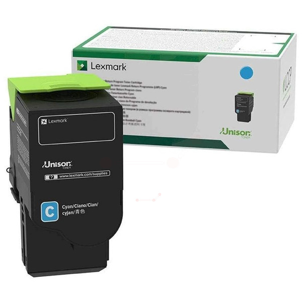 Original Toner Lexmark 78C20C0 Cyan