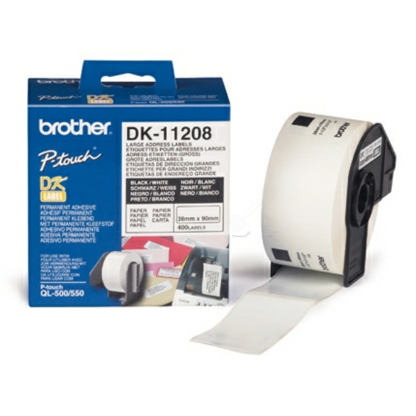 Original Etikettenrolle Brother DK-11208