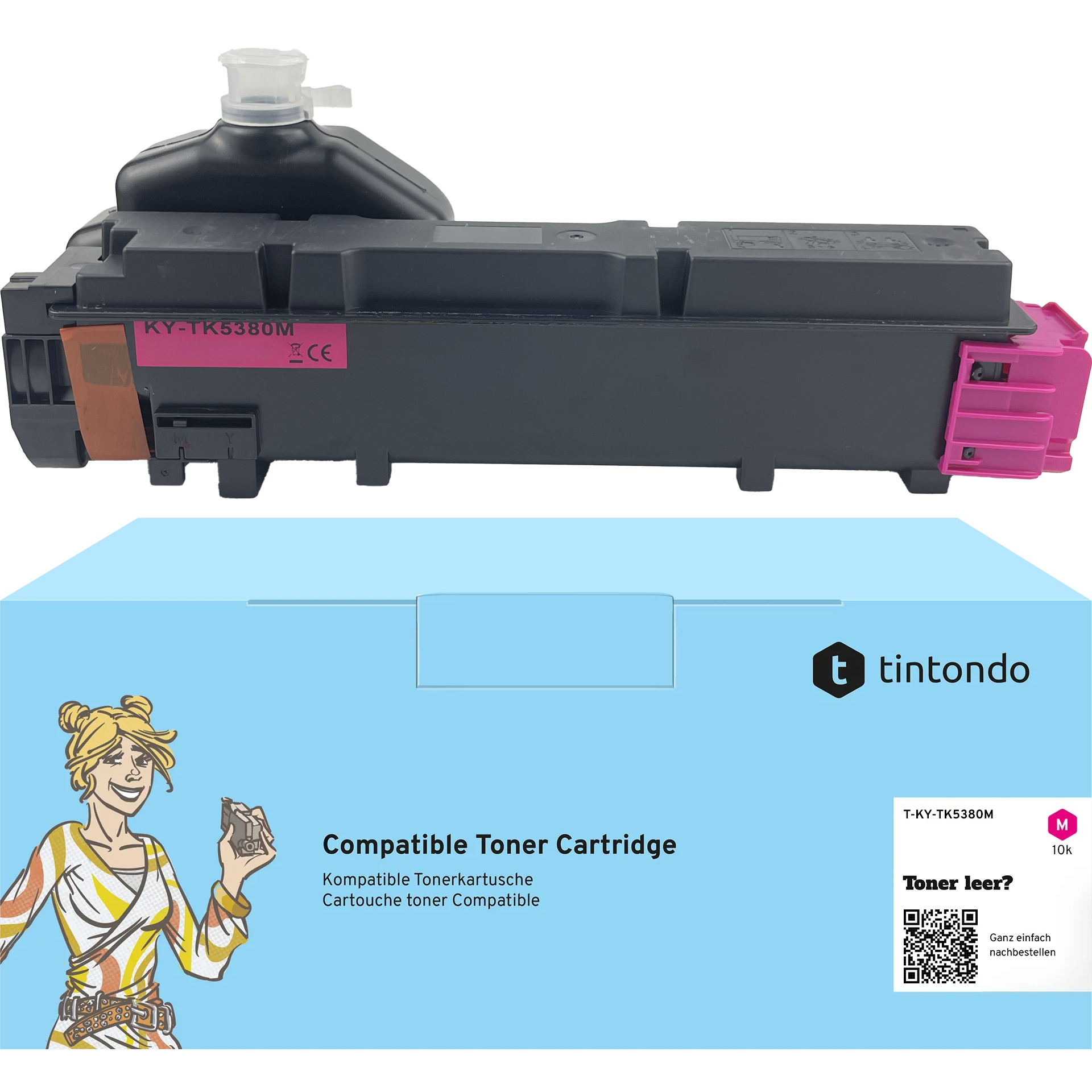 Toner kompatibel für Kyocera TK-5380 Magenta