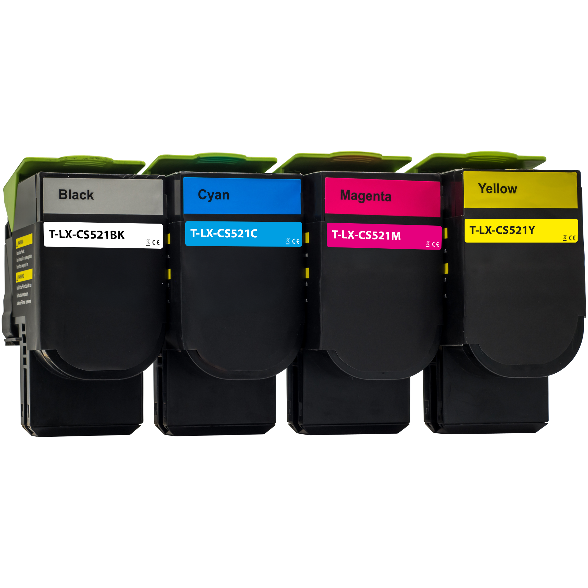 Toner kompatibel für Lexmark CX622ade CX625adhe CX625ade 78C2XK0 78C2XC0 78C2XM0 78C2XY0 CMYK 4er Set