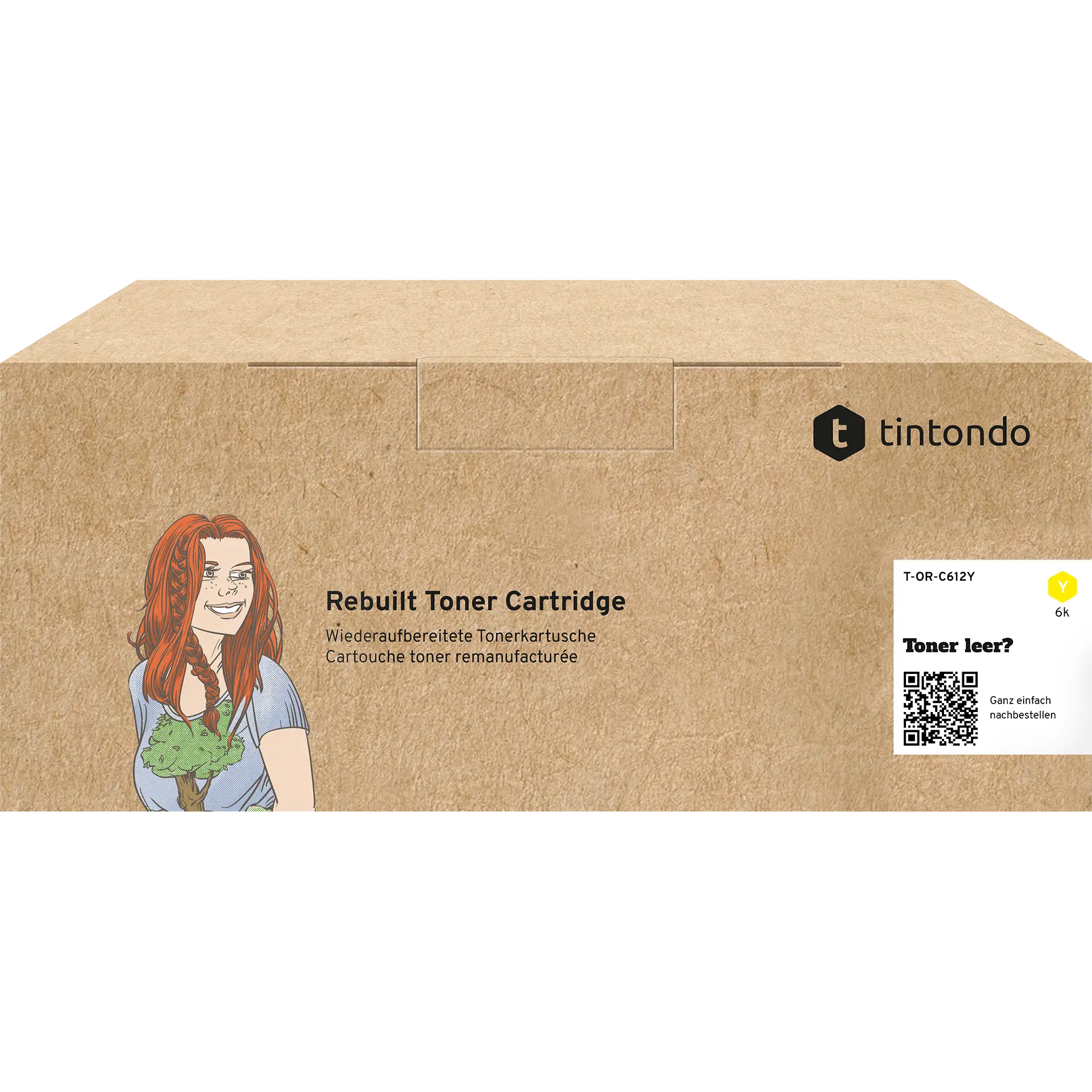 Rebuilt Toner für OKI C612 C612dn C612n 46507505 Toner Gelb