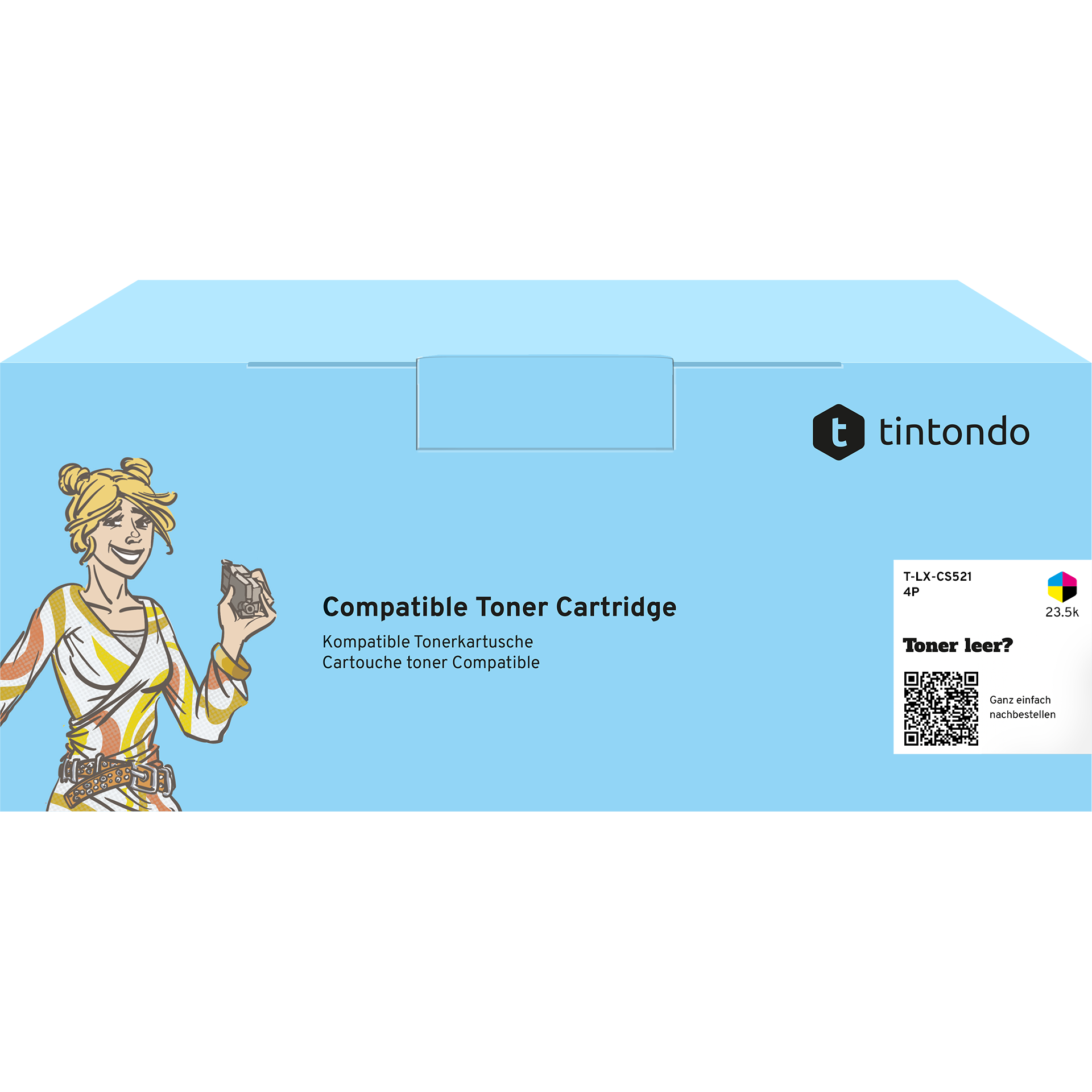 Toner kompatibel für Lexmark CX622ade CX625adhe CX625ade 78C2XK0 78C2XC0 78C2XM0 78C2XY0 CMYK 4er Set