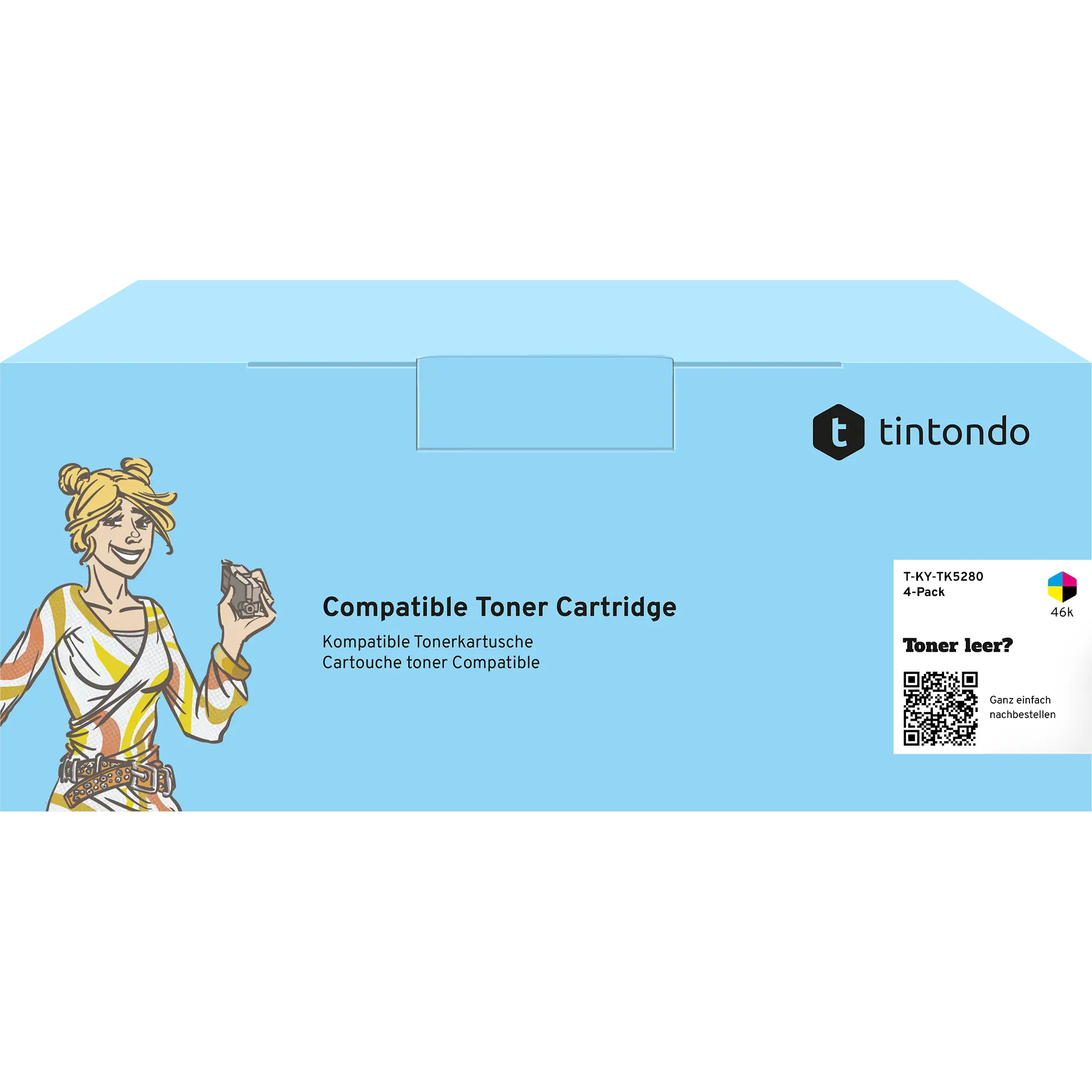 Toner kompatibel für Kyocera TK-5280 BKCMY 4er Set