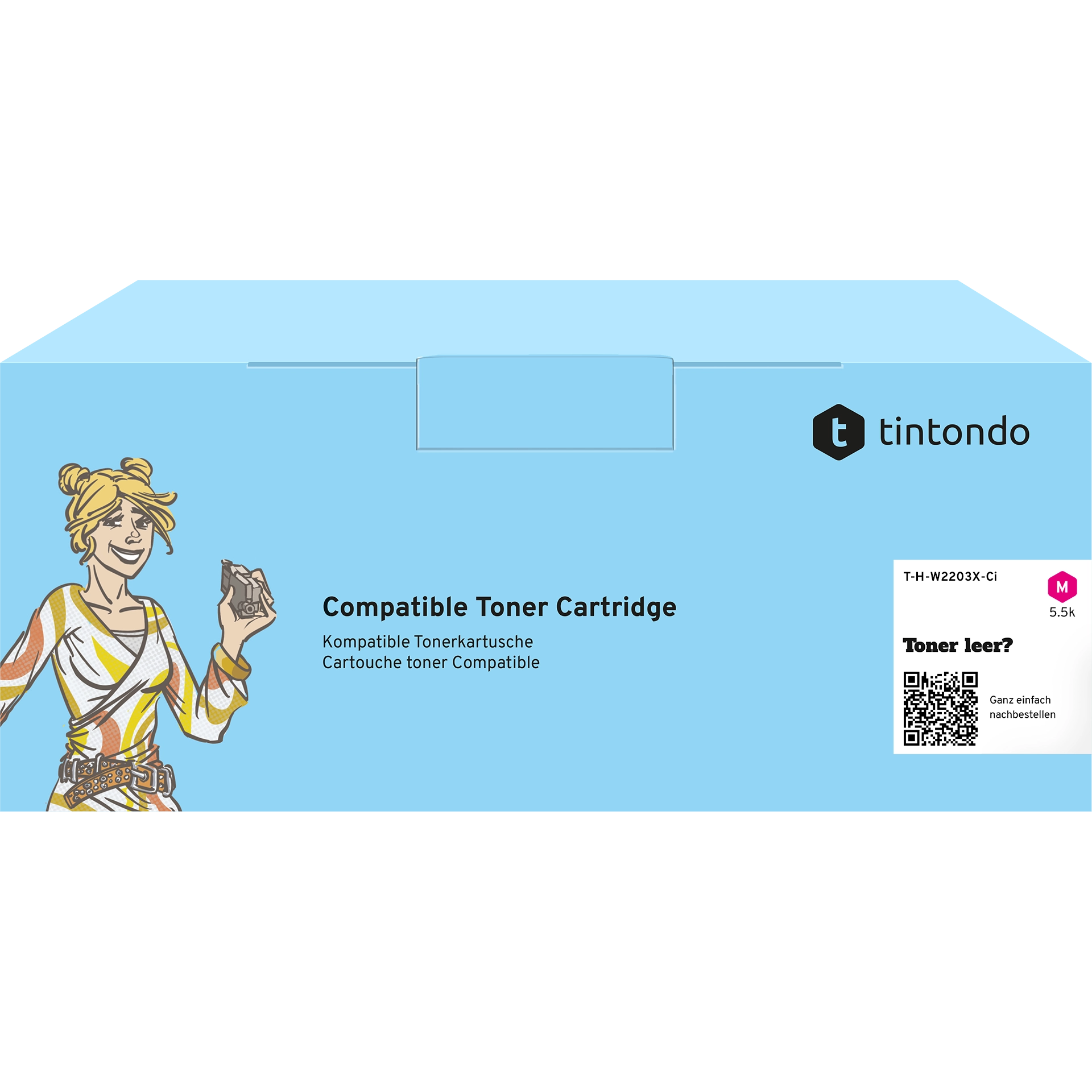 Toner kompatibel für HP W2203X 220X Magenta