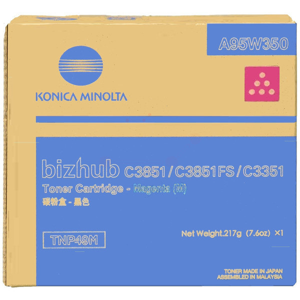 Original Toner Konica Minolta TNP-49M magenta (A95W350)