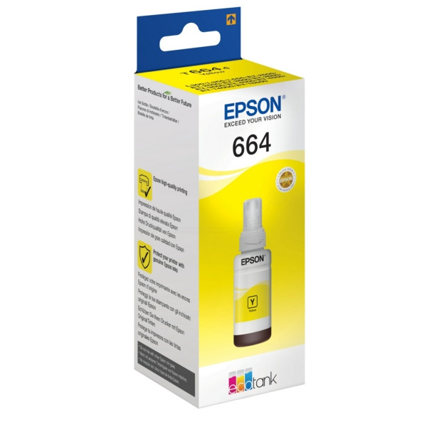 Original Tintenpatrone Epson 664 gelb (C13T664440)