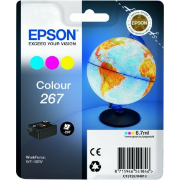 Original Tintenpatronen Epson 267 color (C13T26704010)