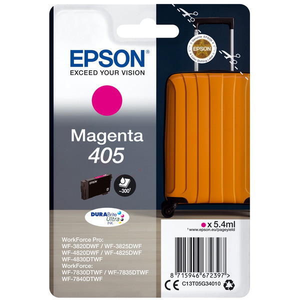 Original Tintenpatrone Epson 405 magenta (C13T05G34010)