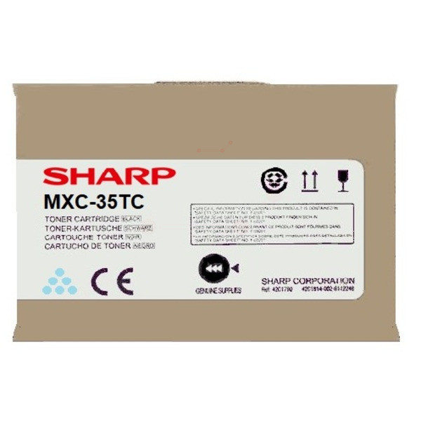 Original Toner Sharp MXC-35 TC cyan (MXC35TC)