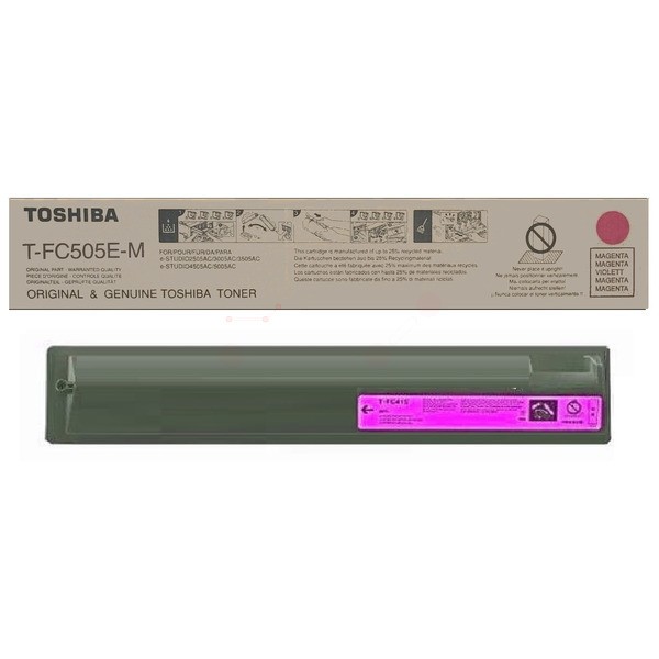 Original Toner Toshiba T-FC 505 EM magenta (6AJ00000143)