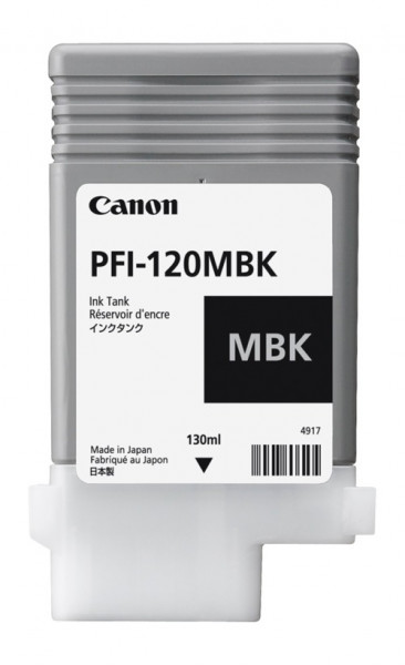 Original Tintenpatrone Canon PFI-120 matt schwarz (2884C001)