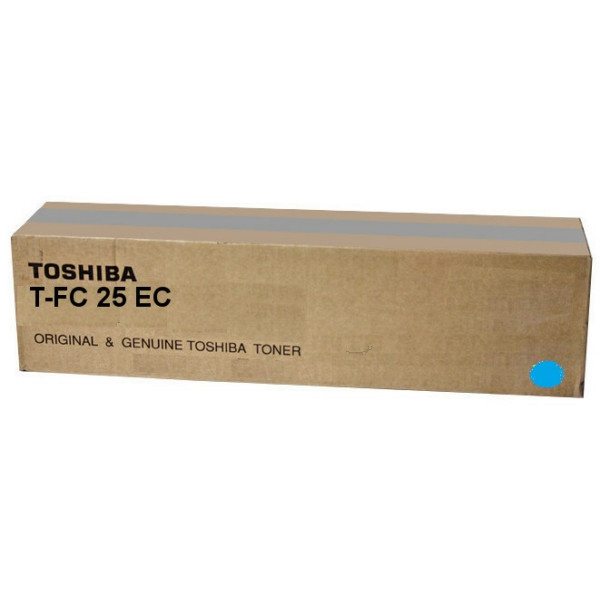 Original Toner Toshiba T-FC 25 EC cyan (6AJ00000072)