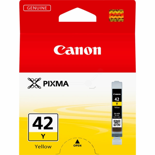 Original Tintenpatronen Canon CLI-42Y gelb (6387B001)