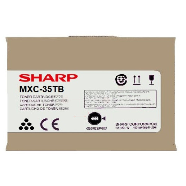 Original Toner Sharp MXC-35 TB schwarz (MXC35TB)
