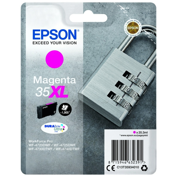 Original Tintenpatrone Epson T35XL magenta (C13T35934010)